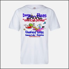 "Dogs With Fleas Official Driver 2026" Mens T-Shirt